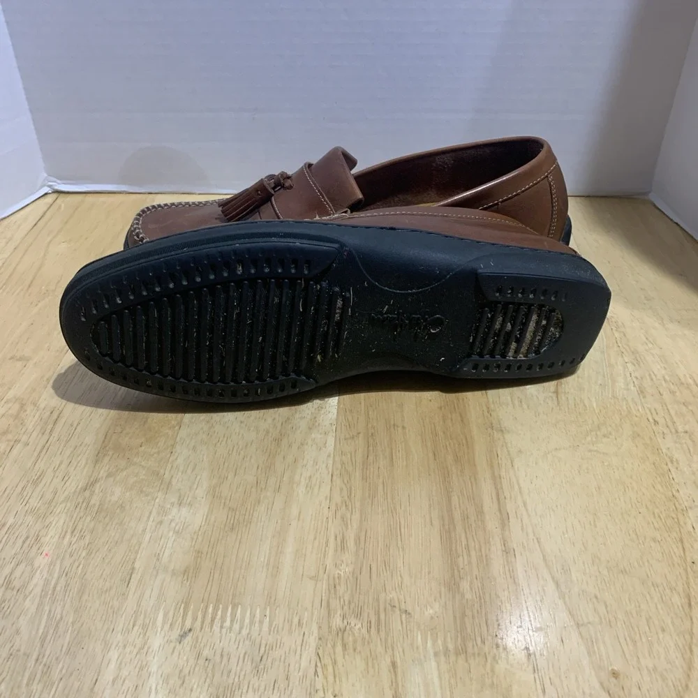 Cole Haan Pinch Tassel Loafer‎ C07931 Brown Leather Men's Size 10.5M